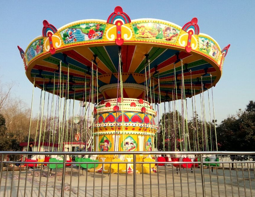 best selling flying swing carousel ride in China