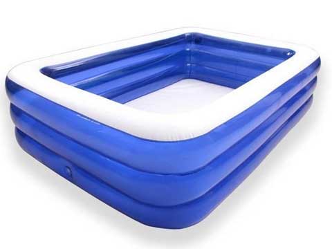 Inflatable swimming pool for home
