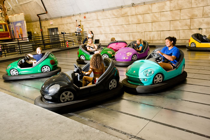 ground net electric bumper cars for indoor amusement park