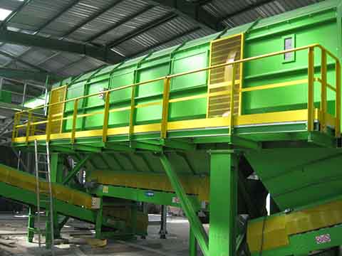 Waste garbage sorting plant supplier