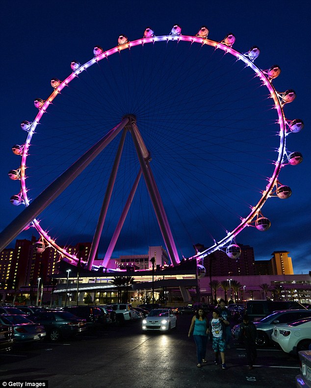 A general view of the Las Vegas High Roller at The LINQ