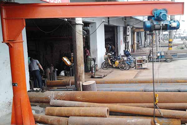 column mounted jib crane