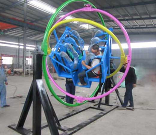 face to face human gyro rides