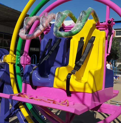 seats of human gyro ride