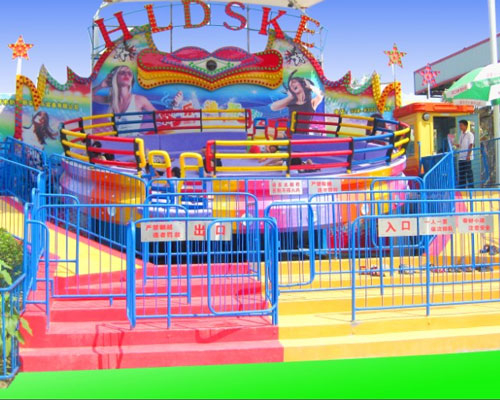 amusement park tagada ride