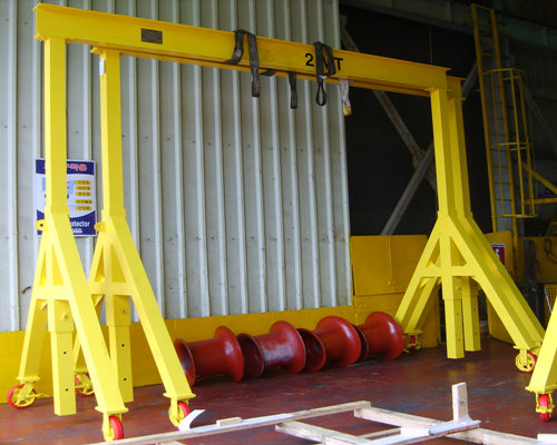 Mobile gantry crane with lifetime maintenance for sale