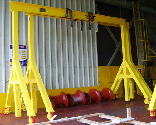 Mobile gantry crane with lifetime maintenance for sale