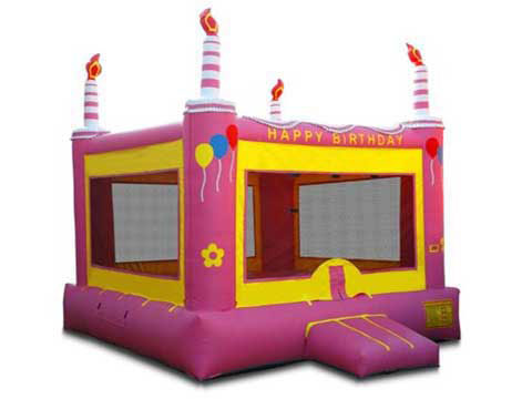 Buy birthday cake inflatable bouncer for sale in Beston