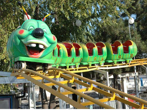 mini roller coaster ride for children