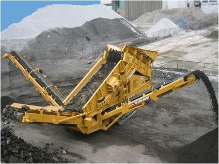 mobile stone crusher plant