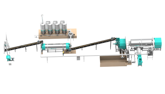 rice husk carbonization furnace