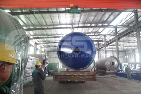 Shipment of Tyre Recycling Plant for Sale