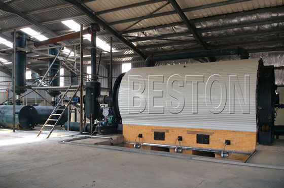Tyre Into Oil Pyrolysis Plant For Sale
