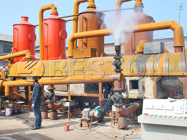 biomass charcoal machine