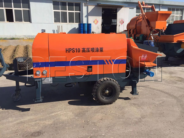 cement pump machine