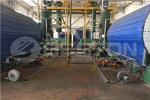 Waste Tyre Recycling Plant  in Turkey