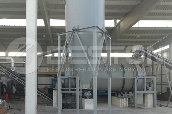 Charcoal Manufacturing Equipment Installation