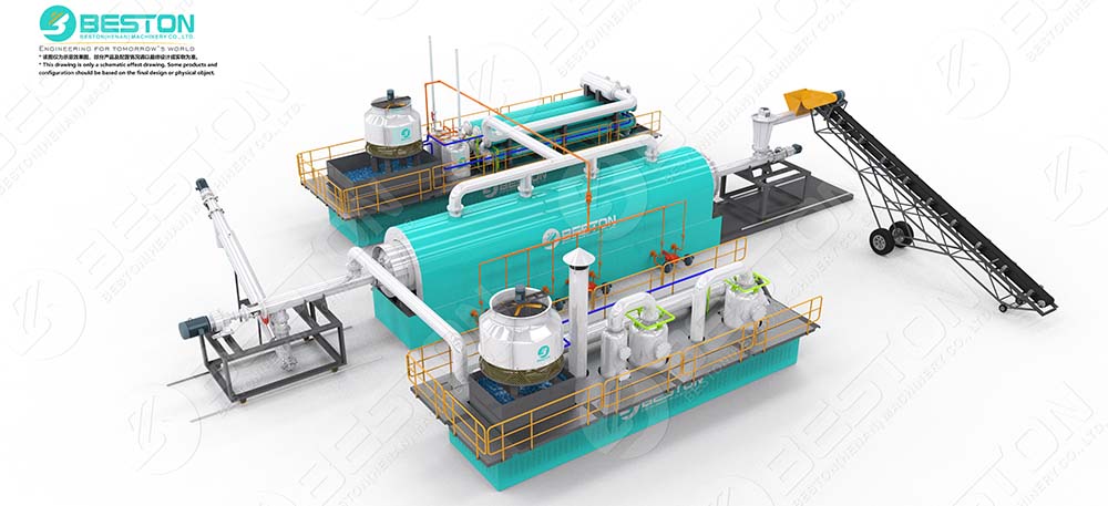 BLL-20 Continuous Pyrolysis Plant
