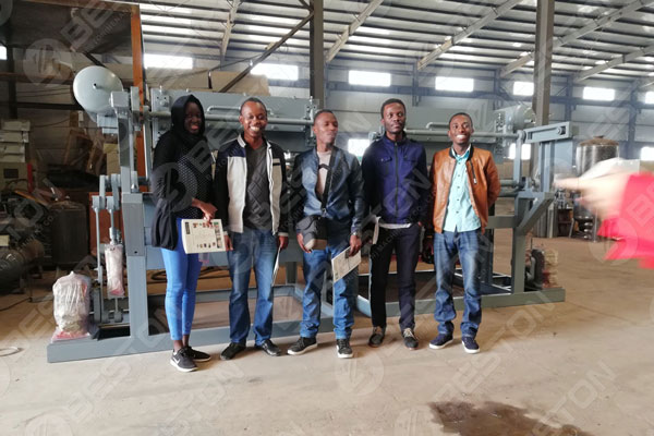 Customers Visited Beston Manufacturing Factory