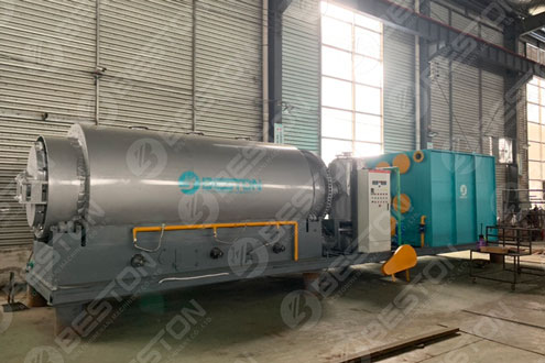 Paraguay Customer Got Competitive BLJ-3 Pyrolysis Plant Price
