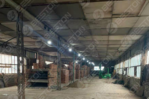 Beston Egg Tray Manufacturing Machine Installed in Russia