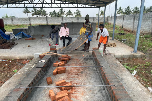 Beston Egg Tray Manufacturing Machine Installed in Russia