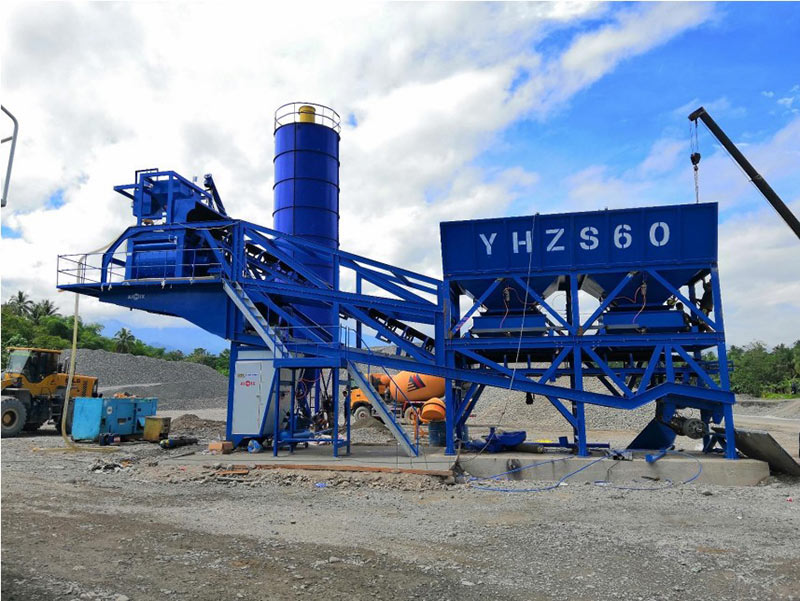 Mobile Ready Mix Concrete Plant