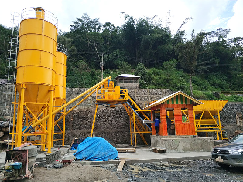 concrete mixing plant