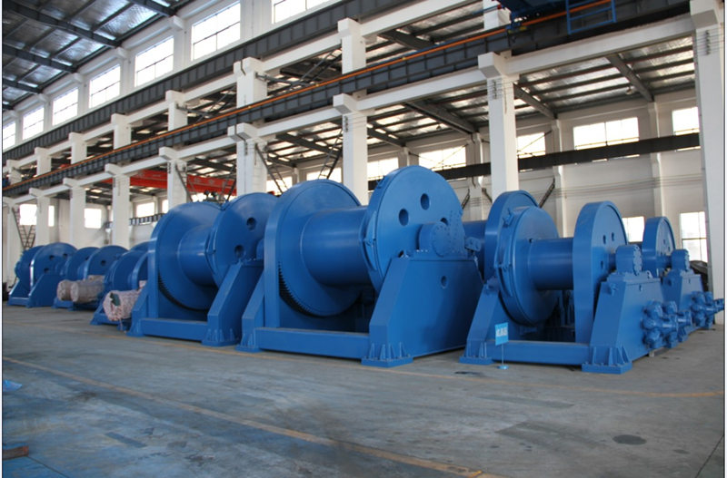 hydraulic winches