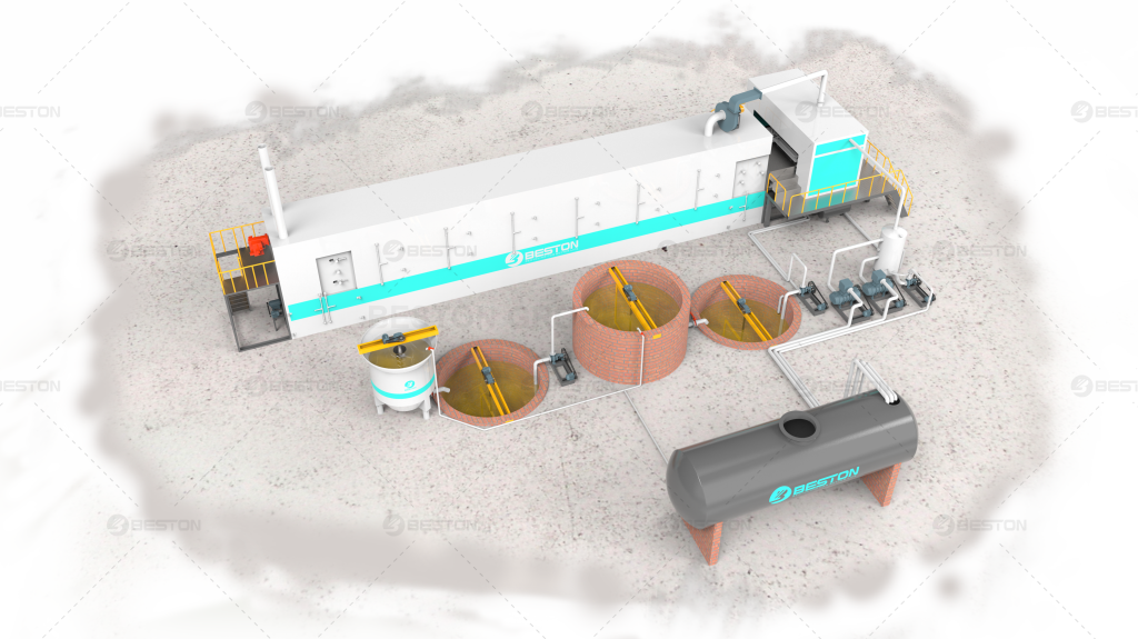 BTF 6-8 Máquina de fabricar bandejas de huevos en Beston