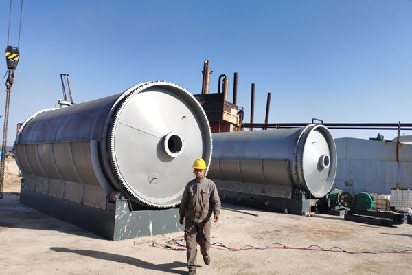 A Pyrolysis Machine Manufacturer Helped the Installment of Oil Sludge Pyrolysis Plant in Shaanxi, China